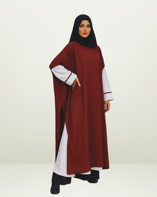 Abaya Royale Bicolore